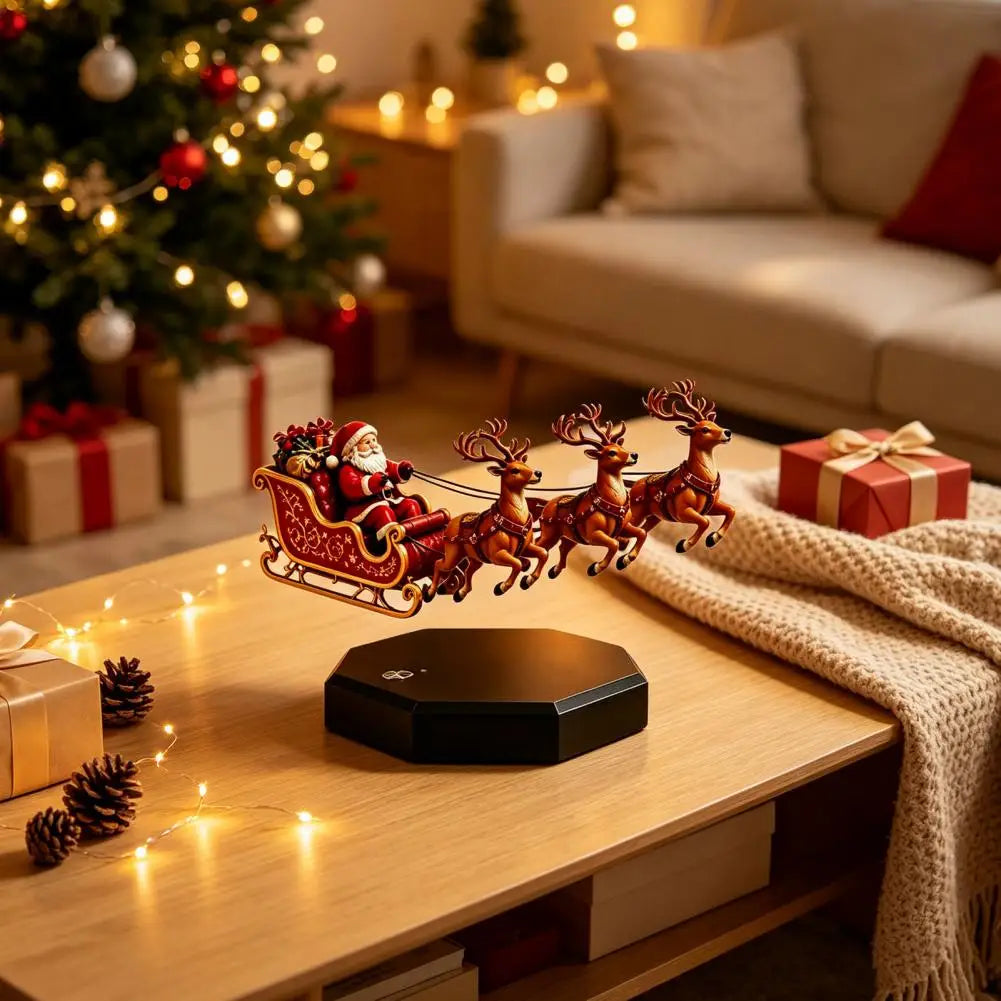 SantaMagic™ Floating Santa Sleigh