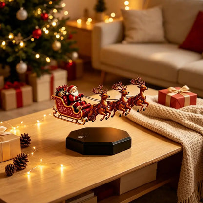 SantaMagic™ Floating Santa Sleigh