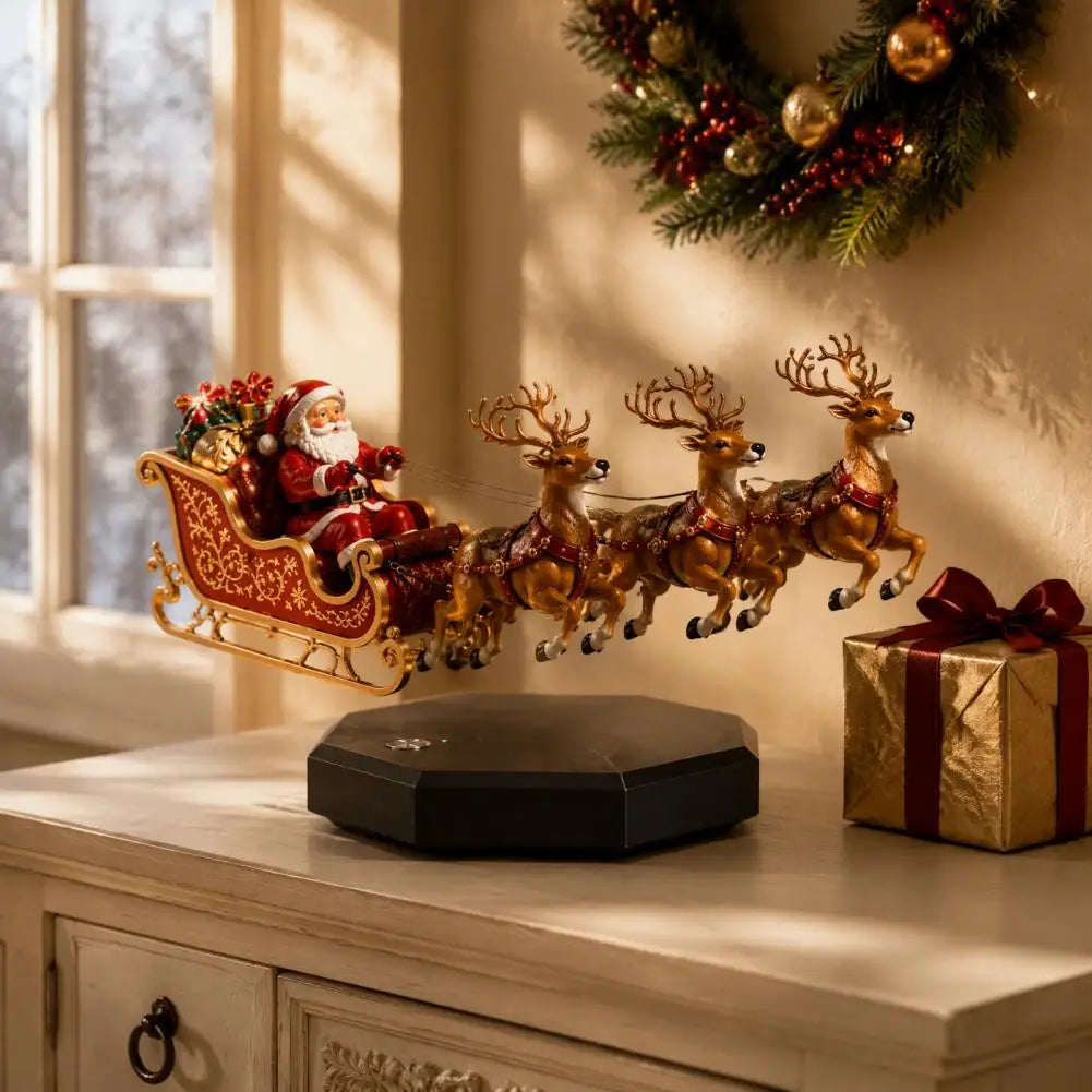 SantaMagic™ Floating Santa Sleigh