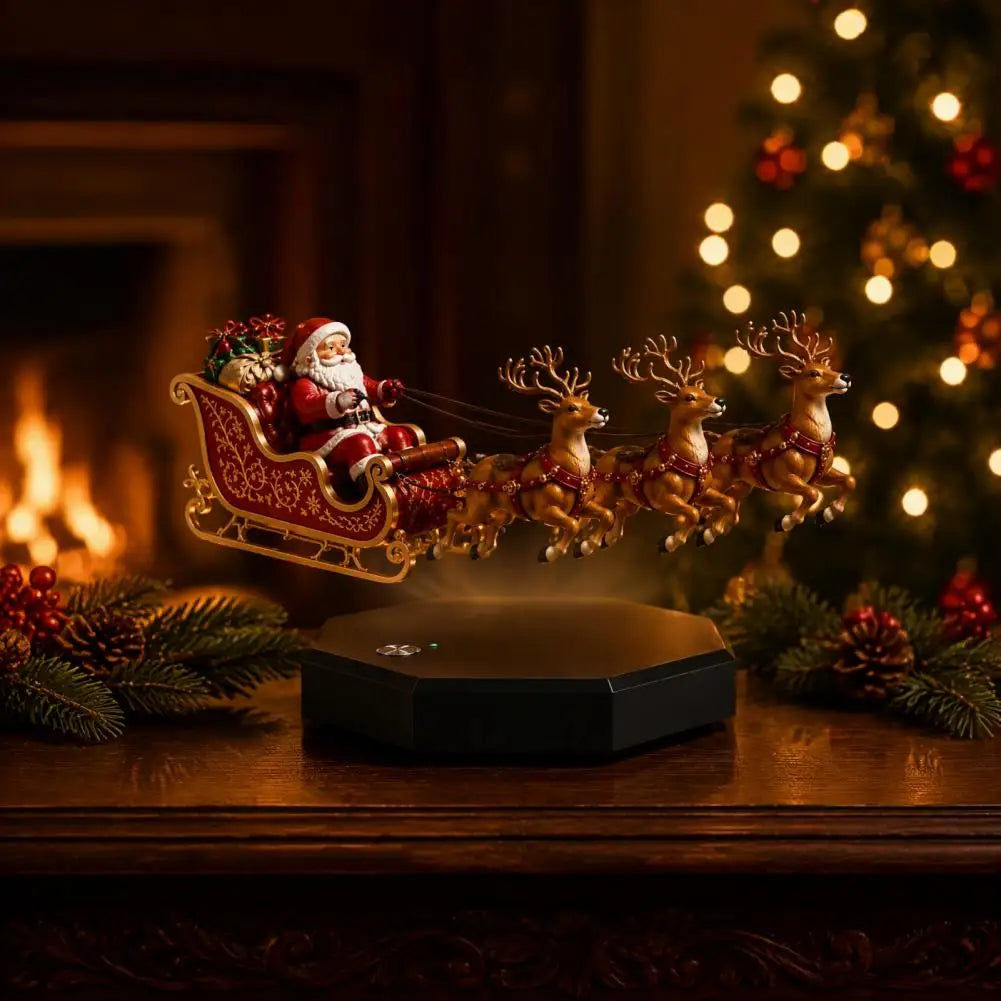 SantaMagic™ Floating Santa Sleigh