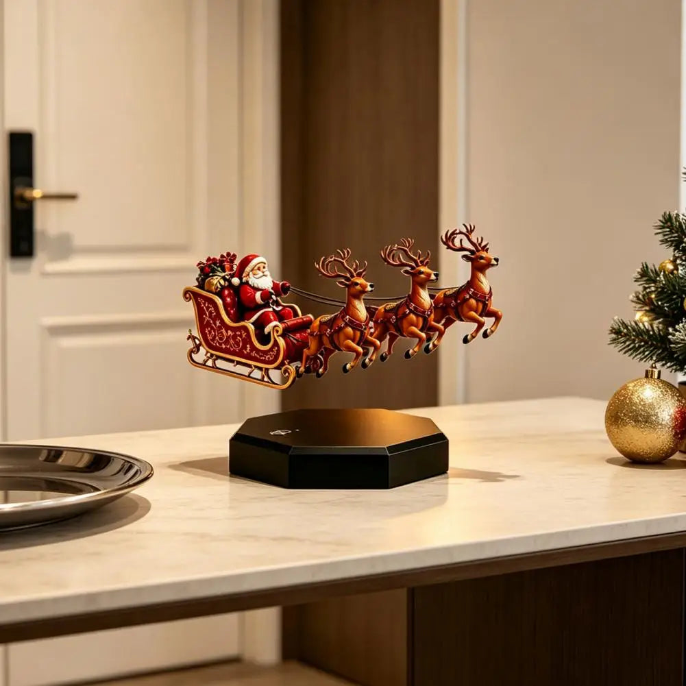 SantaMagic™ Floating Santa Sleigh