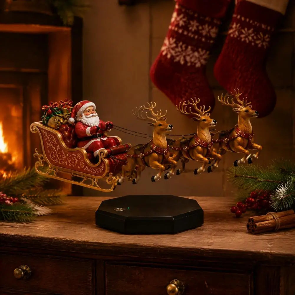 SantaMagic™ Floating Santa Sleigh
